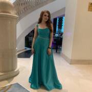 rochie turcoaz