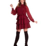 rochie volane visinie